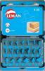 Picture of Set of 20 router bits LEMAN 428.700.20